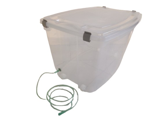 Caixa de oxigenoterapia para Pet